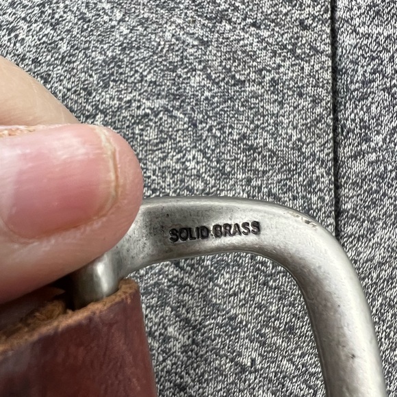 Fossil patchwork multi colored leather panel belt S - Picture 5 of 12